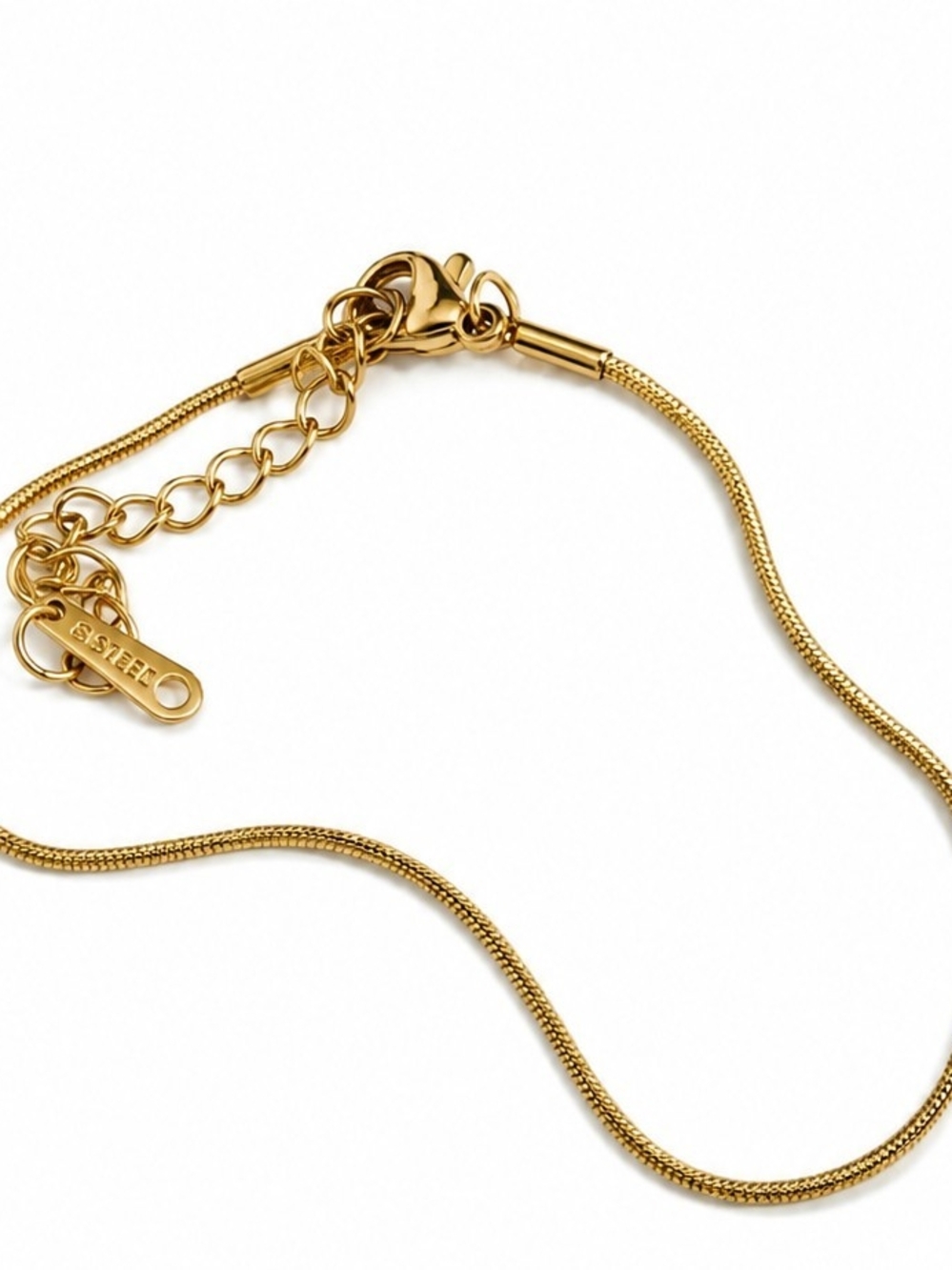 bracelet Gold Snake Chain  with Extender